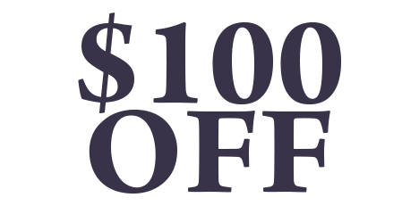 $100 Off image